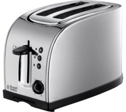 RUSSELL HOBBS Texas 18096 2-Slice Toaster - Stainless Steel